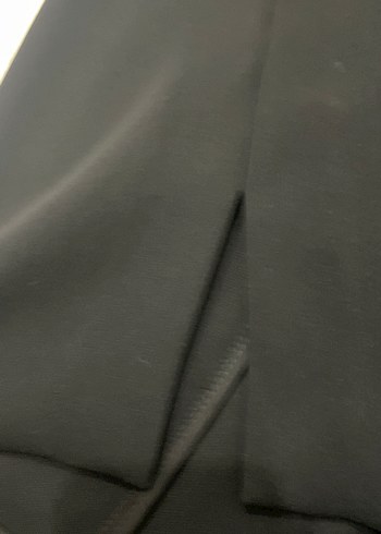 Siyah Midi Boy Rahat Kesim Etek - Görsel 3