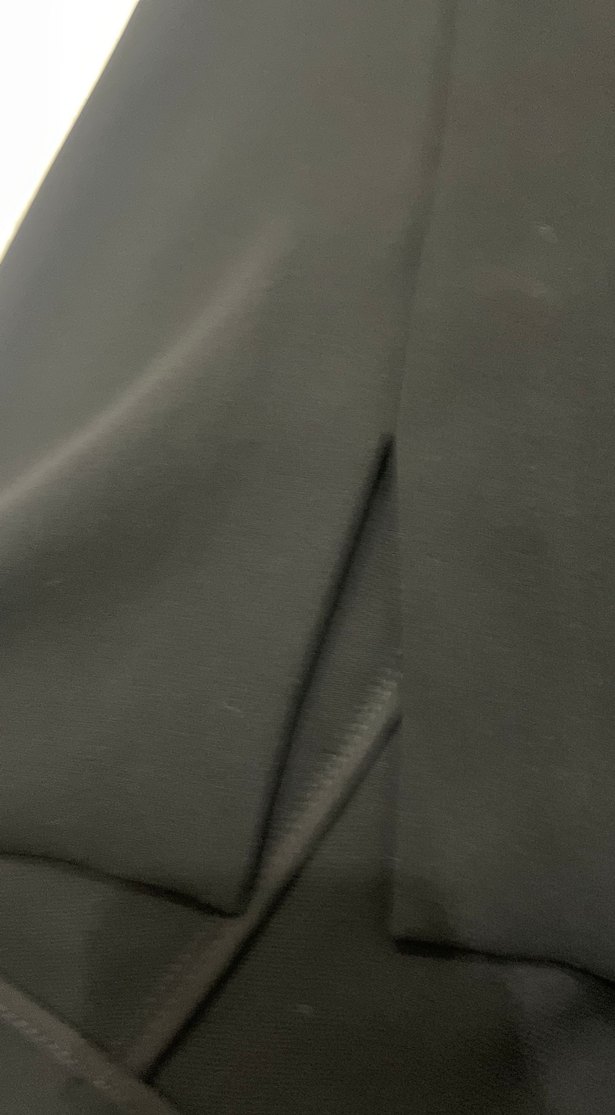 Siyah Midi Boy Rahat Kesim Etek - Görsel 3