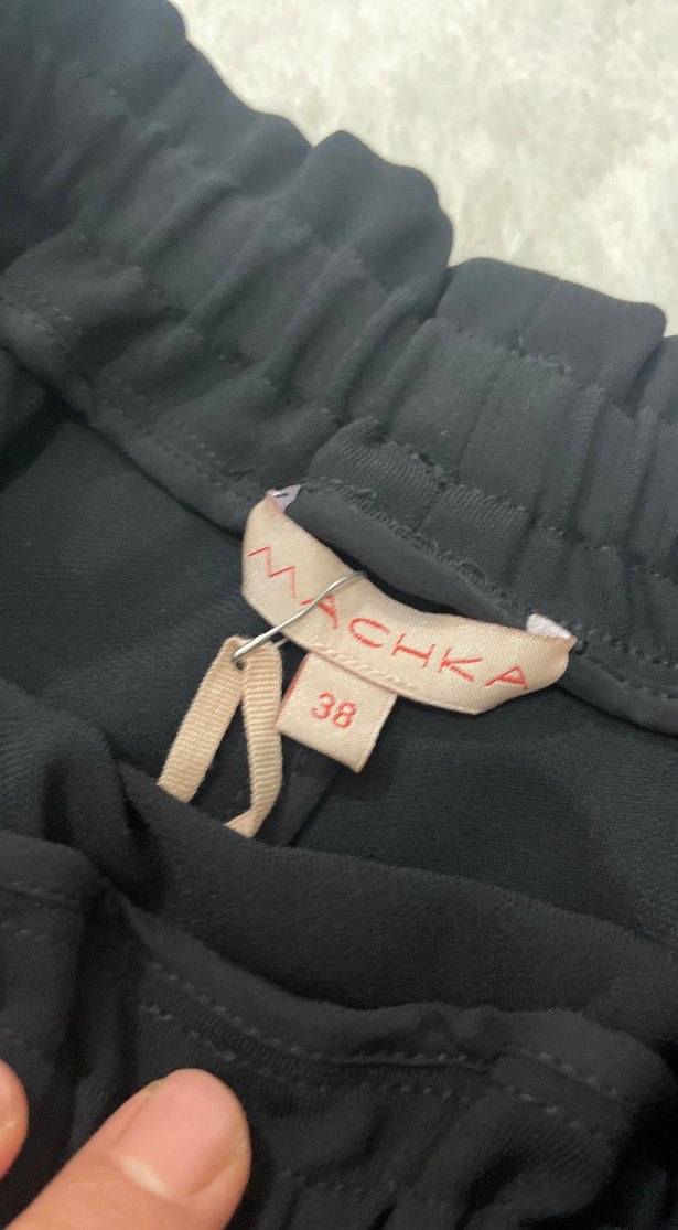 Siyah Midi Boy Rahat Kesim Etek - Görsel 2