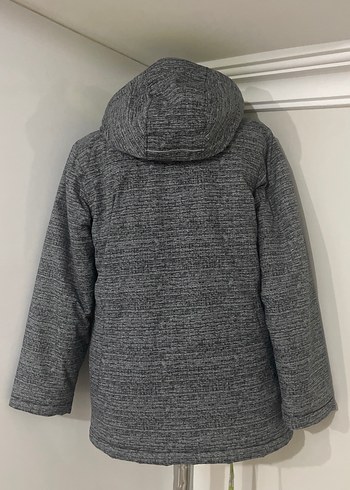 Gri Fermuarlı Erkek Çocuk Mont - Görsel 4