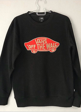 xl Beden siyah Renk Vans Off The Wall Sweatshirt