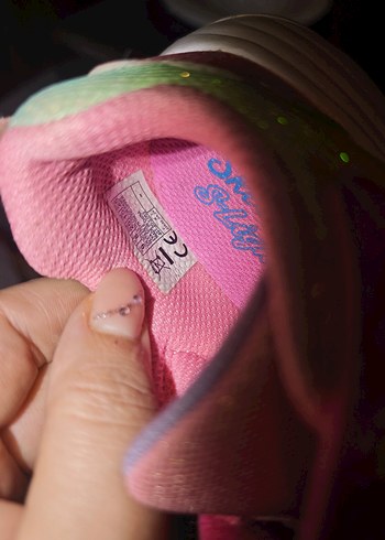 Skechers orijinal Kız Çocuk Pembe Bağcıksız Spor Ayakkabı - Görsel 6