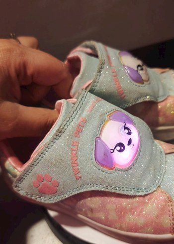 Skechers Twi-lites Twinkle Pets Kız Spor Ayakkabı orjinal - Görsel 8