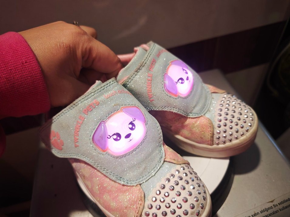Skechers Twi-lites Twinkle Pets Kız Spor Ayakkabı orjinal - Görsel 3