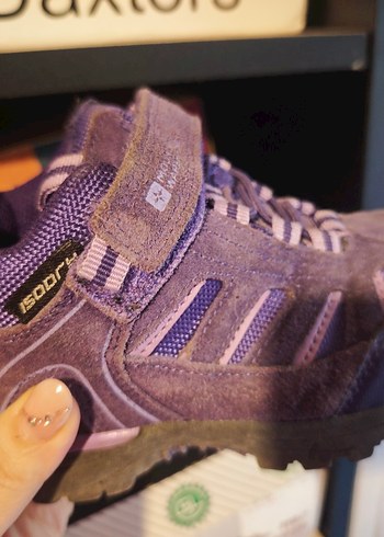 Kızlar için Mor Cırtlı Spor Ayakkabı orjinal mountain warehouse - Görsel 2