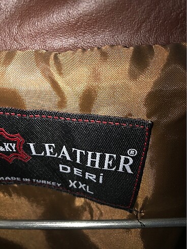 Deri erkek montu - Görsel 3