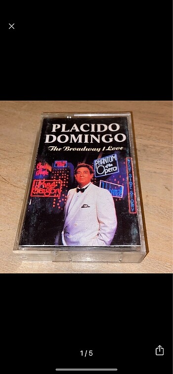 Placido Domingo Kaset
