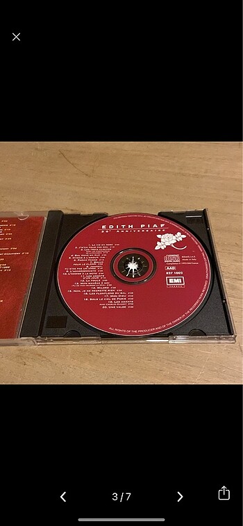  Beden Edıt Piaf CD