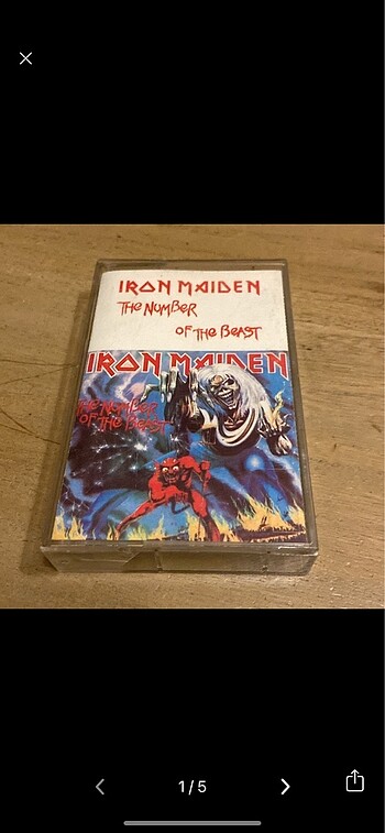 Iron Maıden Kaset