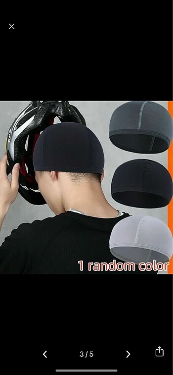 Beden Kask içi serinletici astar bere