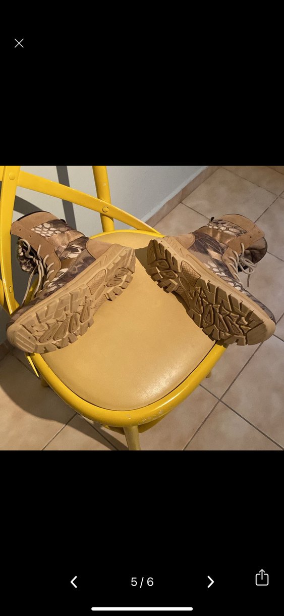 Kamuflaj Desenli su geçirmez Erkek Bot - Görsel 5