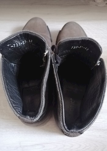 Gri Süet Erkek Botları Tokalı - Görsel 3