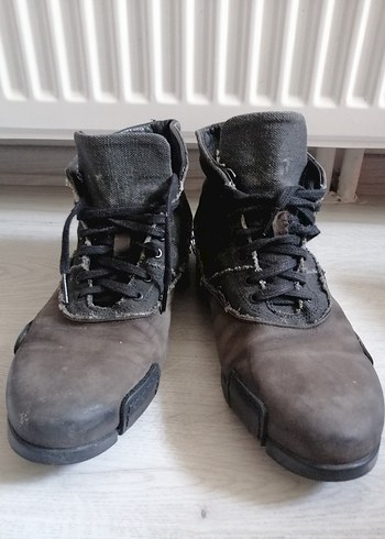 Gri Süet Erkek Botları Tokalı - Görsel 2