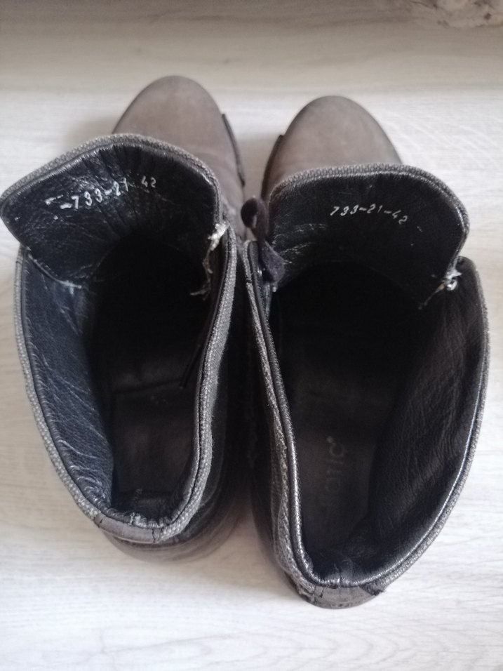 Gri Süet Erkek Botları Tokalı - Görsel 3