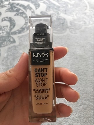 Nyx can?t stop won?t full coverage foundation