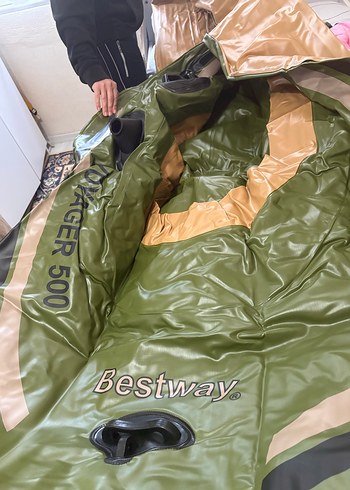 Bestway Voyager 500 Şişme Bot - Haki - Görsel 2