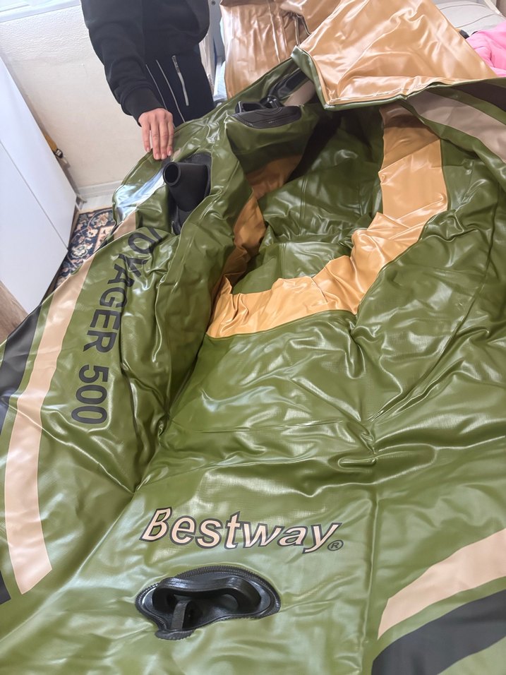 Bestway Voyager 500 Şişme Bot - Haki - Görsel 2