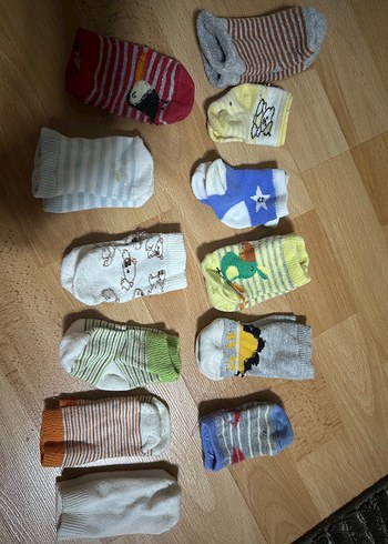 Erkek Çocuk Çok Renkli Çorap Seti - Görsel 2