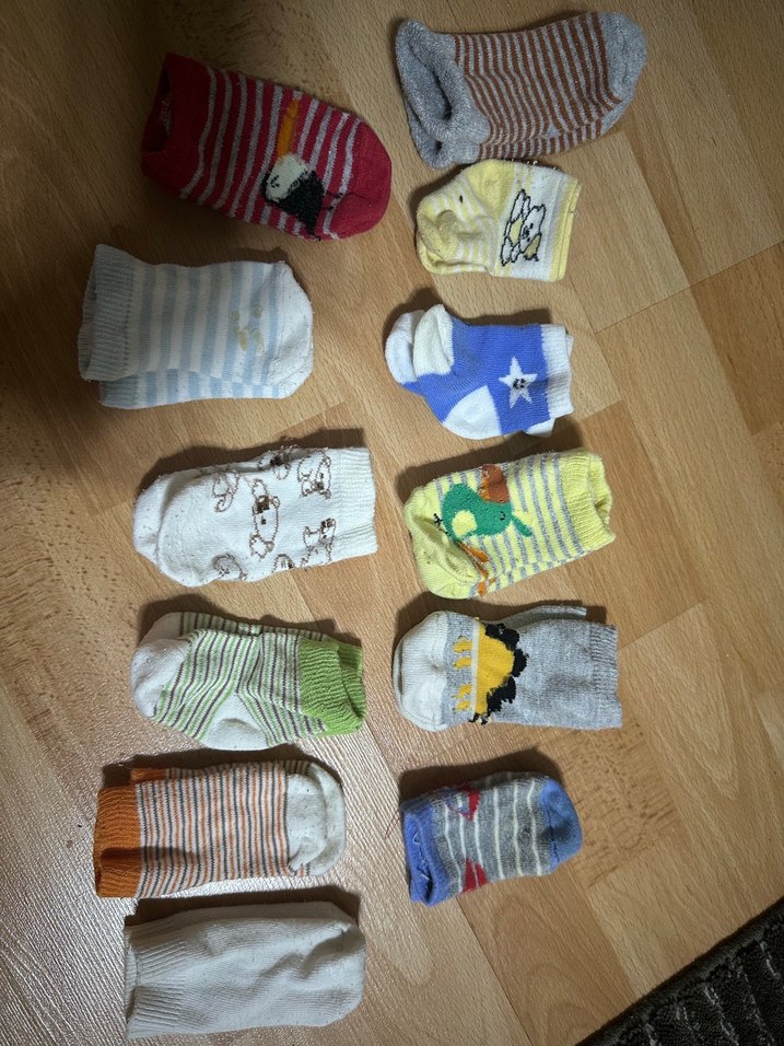 Erkek Çocuk Çok Renkli Çorap Seti - Görsel 2