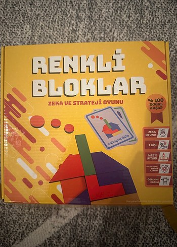 Renkli Bloklar Zeka ve Strateji Oyunu