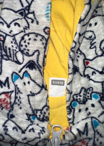 Kapüşonlu Bebek Erkek Polar Tulum - Görsel 2