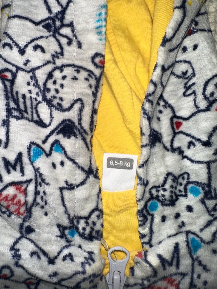 Kapüşonlu Bebek Erkek Polar Tulum - Görsel 2