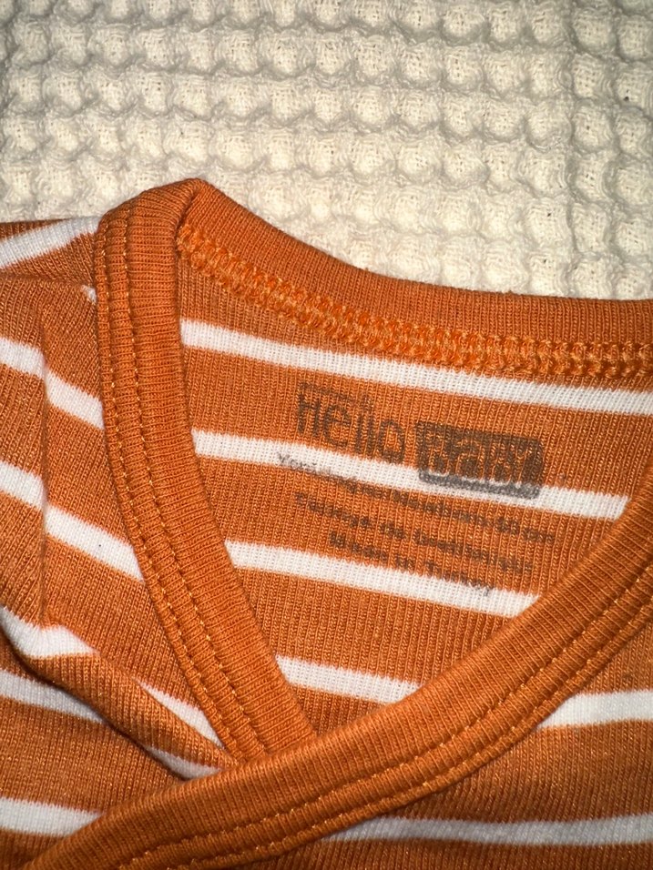 Uzun Kollu Örme Bebek Body Seti - Görsel 3