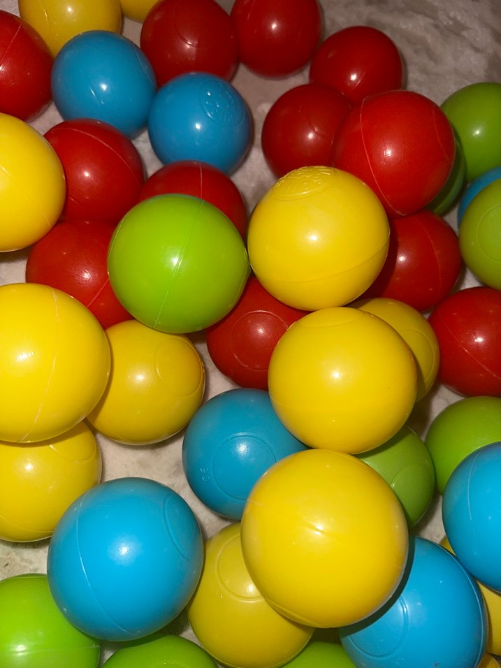 Renkli Plastik Toplar Oyuncak - Görsel 2