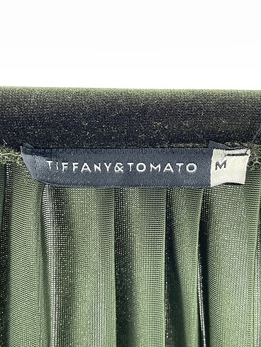 m Beden haki Renk Tiffany Tomato Midi Etek %70 İndirimli.
