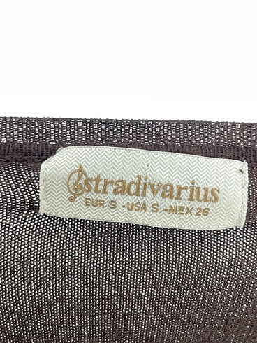 s Beden kahverengi Renk Stradivarius Hırka %70 İndirimli.