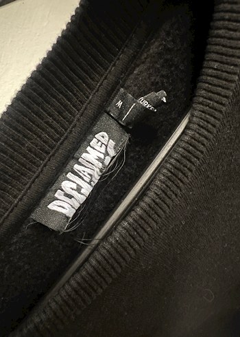 Diğer Siyah Unisex Basic Sweatshirt