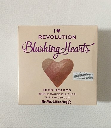 son fiyat-I HEART REVOLUTION BLUSHING HEARTS