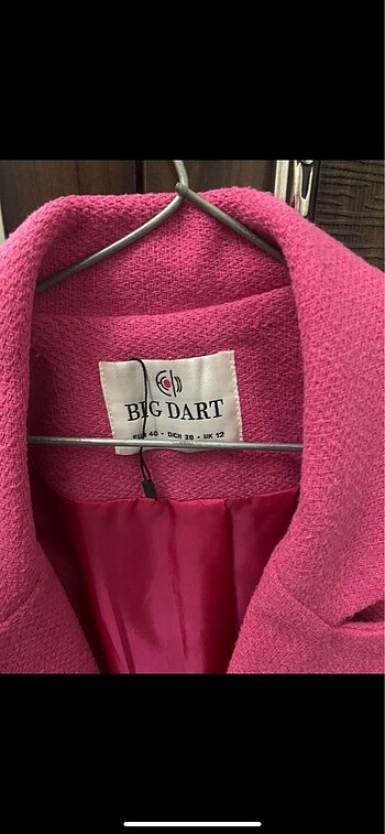 Zara Pembe ceket