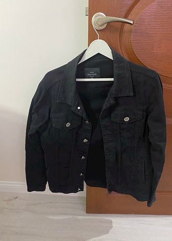 Siyah Kadın Denim Ceket
