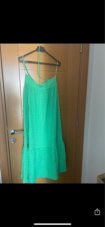 xs Beden yeşil Renk Zara elbise
