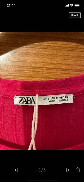 Zara elbise - Görsel 4