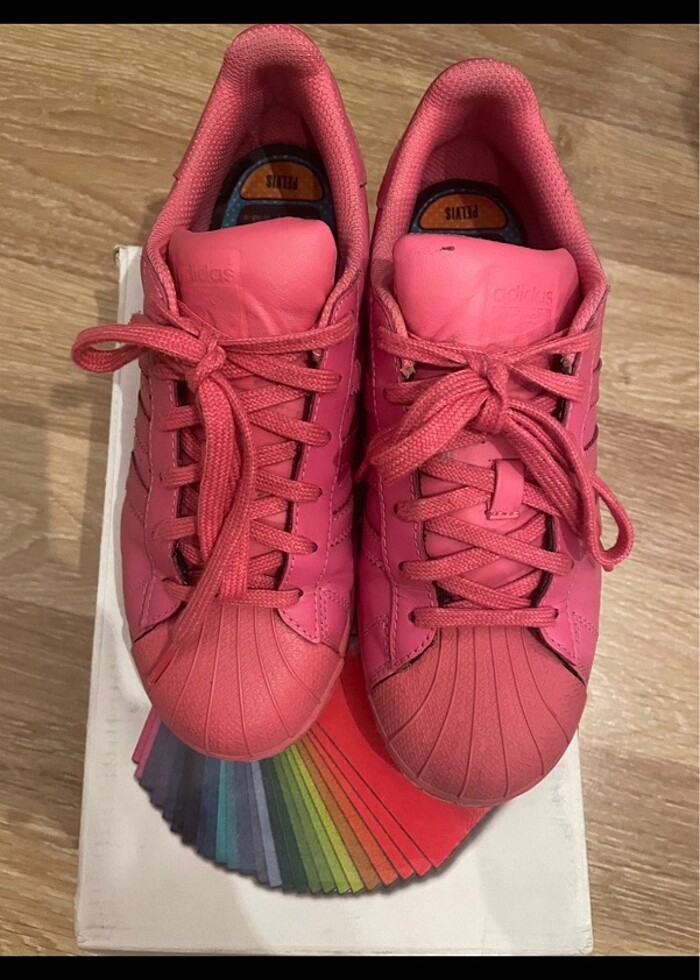Adidas Pharrell Williams spor ayakkabı - Görsel 2
