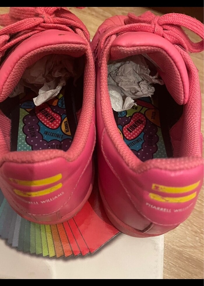 Adidas Pharrell Williams spor ayakkabı - Görsel 5