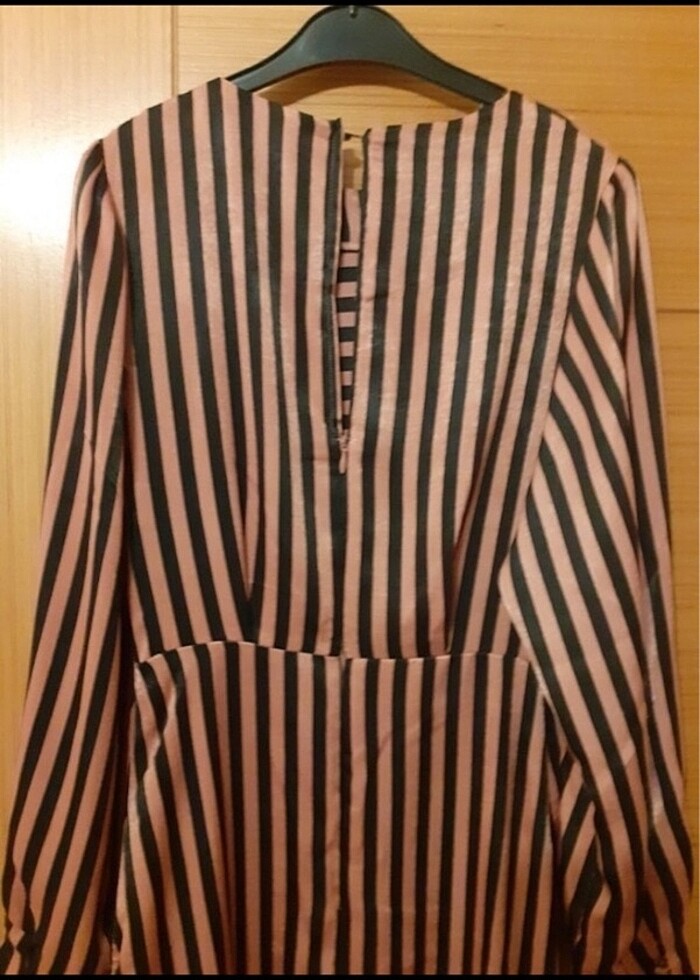 Mango saten elbise - Görsel 3