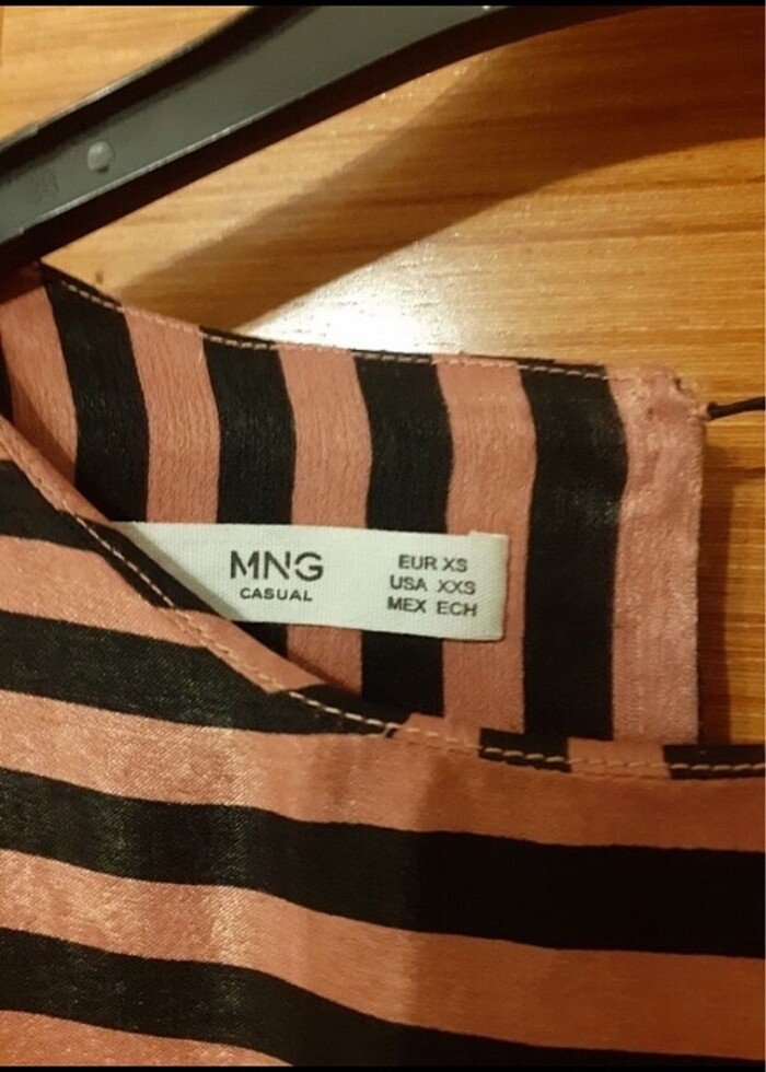 Mango saten elbise - Görsel 4