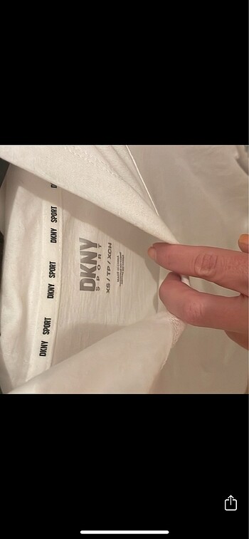 xs Beden beyaz Renk Dkny sweatshirt