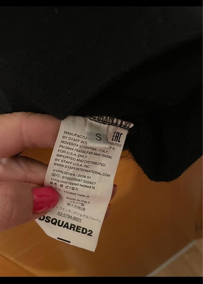 Orjinal dsquared sweatshirt - Görsel 3