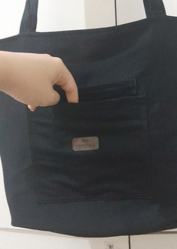 Diğer Siyah Süet Minimalist Kadın Çanta