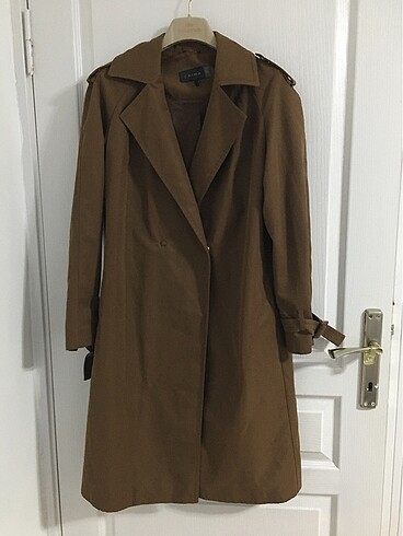 Uzun oversize trençkot