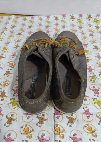 Sperry Top Sider Vintage Gri Yılan Desenli Kadın Spor Ayakkabı