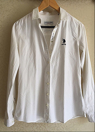 U.S Polo Assn. Beyaz Gömlek 
