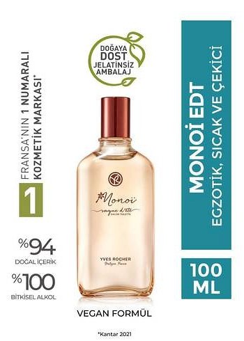 Yves Rocher Monoi EDT 100 ml Kadın Parfümü