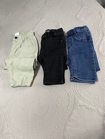 Pantolon 3 adet zara H&M marka tertemiz