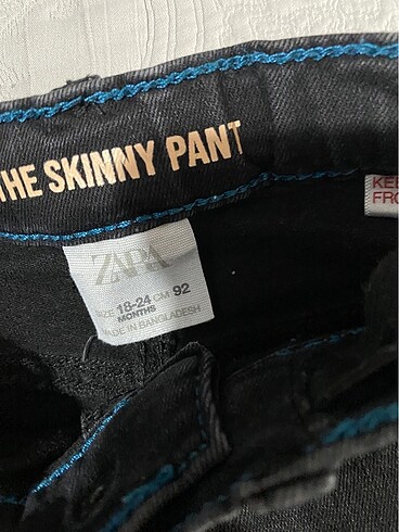 18-24 Ay Beden Pantolon 3 adet zara H&M marka tertemiz