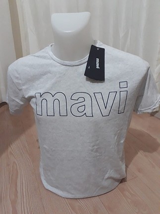 mavi tişört unisex